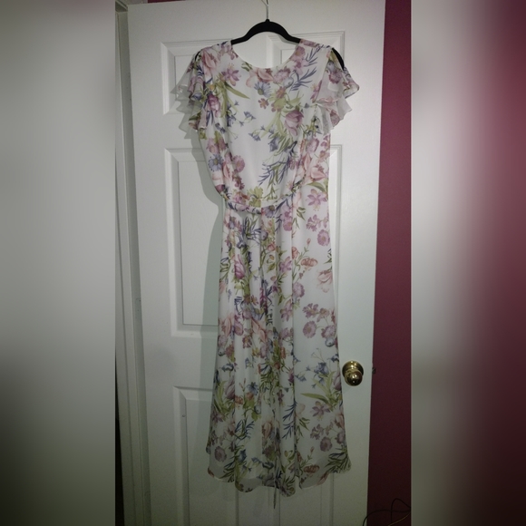 New York and Company High Low Wrap Dress - Picture 7 of 12